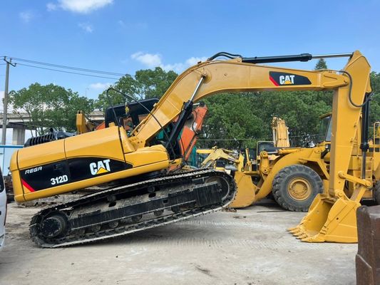 মূল জাপান 312D ব্যবহৃত Caterpillar নির্মাণ সাইটের জন্য উচ্চ দক্ষতা