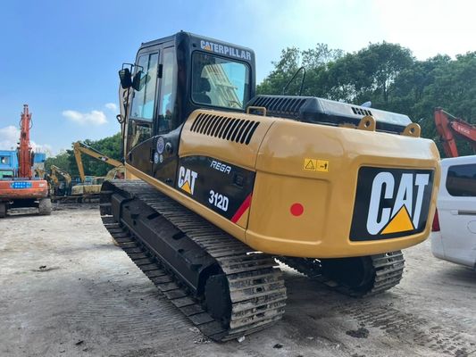 মূল জাপান 312D ব্যবহৃত Caterpillar নির্মাণ সাইটের জন্য উচ্চ দক্ষতা