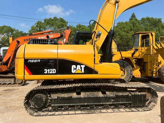 মূল জাপান 312D ব্যবহৃত Caterpillar নির্মাণ সাইটের জন্য উচ্চ দক্ষতা