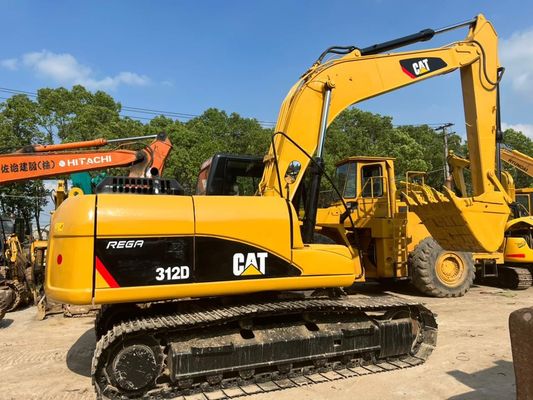 মূল জাপান 312D ব্যবহৃত Caterpillar নির্মাণ সাইটের জন্য উচ্চ দক্ষতা