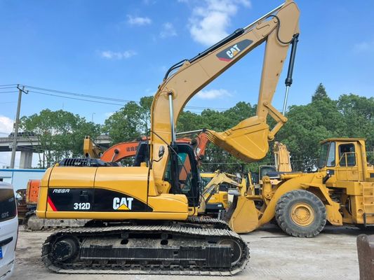 মূল জাপান 312D ব্যবহৃত Caterpillar নির্মাণ সাইটের জন্য উচ্চ দক্ষতা