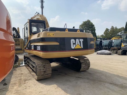 উচ্চ শক্তি 320B ব্যবহৃত CAT Excavator নিরাপত্তা অপারেশন 20 টন Excavator