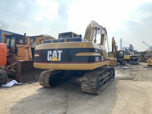উচ্চ শক্তি 320B ব্যবহৃত CAT Excavator নিরাপত্তা অপারেশন 20 টন Excavator