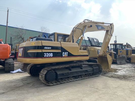 উচ্চ শক্তি 320B ব্যবহৃত CAT Excavator নিরাপত্তা অপারেশন 20 টন Excavator