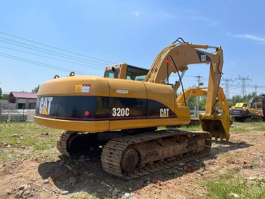 320C ব্যবহৃত CAT Excavator Caterpillar 20 টন Excavator Safety Operation জাপান