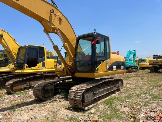 320C ব্যবহৃত CAT Excavator Caterpillar 20 টন Excavator Safety Operation জাপান