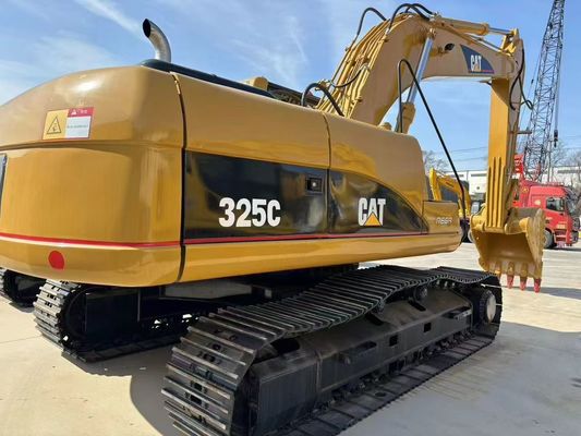 হাইড্রোলিক ব্যবহৃত Caterpillar 325C Excavator নির্মাণের জন্য দৃশ্যমানতা এবং নিরাপত্তা