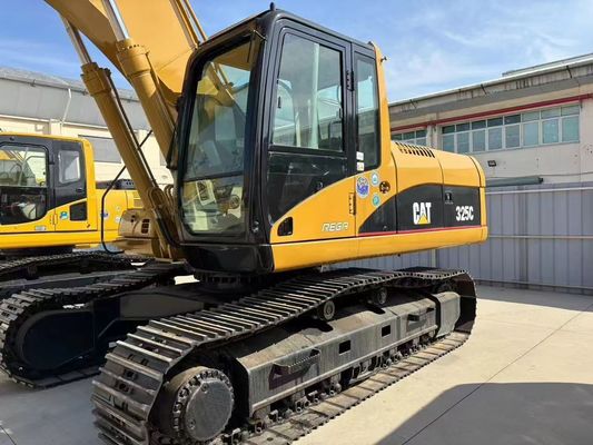 হাইড্রোলিক ব্যবহৃত Caterpillar 325C Excavator নির্মাণের জন্য দৃশ্যমানতা এবং নিরাপত্তা