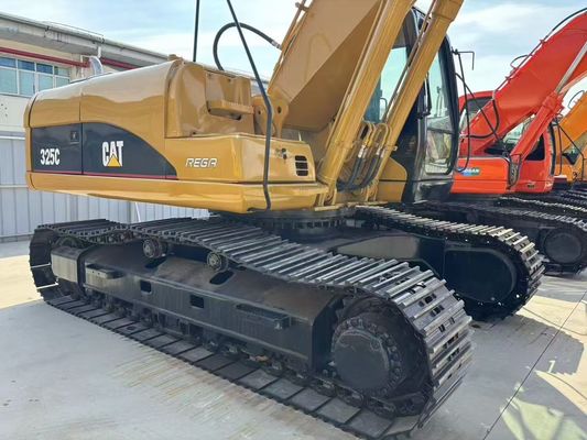 হাইড্রোলিক ব্যবহৃত Caterpillar 325C Excavator নির্মাণের জন্য দৃশ্যমানতা এবং নিরাপত্তা