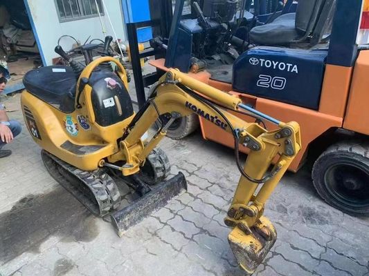 PC01 মূল রঙ অভ্যন্তরীণ কাজের জন্য ব্যবহৃত Komatsu মিনি খননকারী