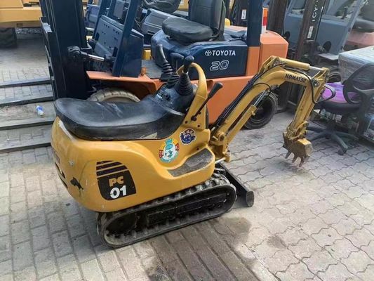 PC01 মূল রঙ অভ্যন্তরীণ কাজের জন্য ব্যবহৃত Komatsu মিনি খননকারী