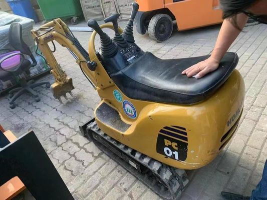 PC01 মূল রঙ অভ্যন্তরীণ কাজের জন্য ব্যবহৃত Komatsu মিনি খননকারী