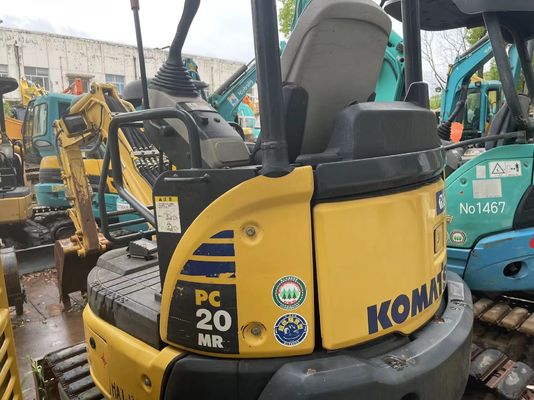 ব্যবহৃত Komatsu PC20MR-2 ক্রলার মাউন্ট excavator মূল জাপান ওয়ার্কিং মধ্যে বাগান