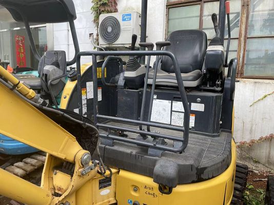 ব্যবহৃত Komatsu PC20MR-2 ক্রলার মাউন্ট excavator মূল জাপান ওয়ার্কিং মধ্যে বাগান