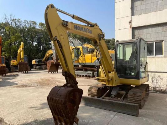 মূল রঙ ব্যবহৃত কমাতু PC56MR-2 মিনি খননকারী দুর্দান্ত অবস্থায়