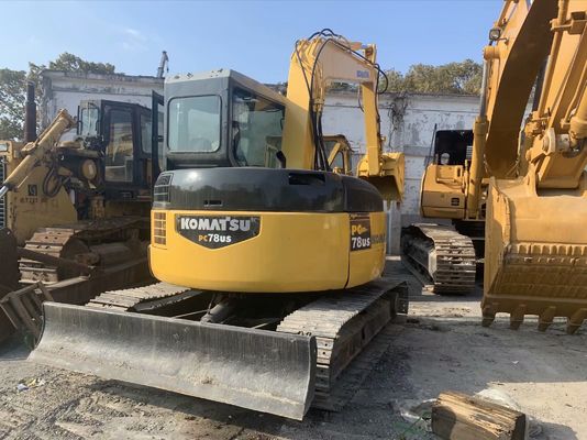 PC78US-6NO ব্যবহৃত খননকারী মূল রঙ সেকেন্ড হ্যান্ড কোমাটসু খননকারী
