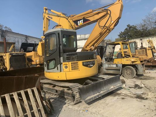 PC78US-6NO ব্যবহৃত খননকারী মূল রঙ সেকেন্ড হ্যান্ড কোমাটসু খননকারী