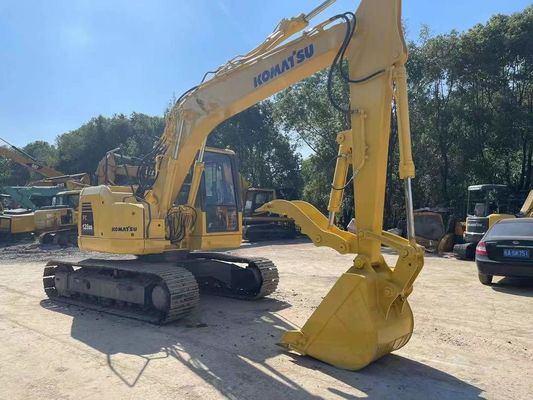 PC128US-8 ব্যবহৃত Komatsu Excavator হাইড্রোলিক থাম্ব মিনি ক্রলার Excavator