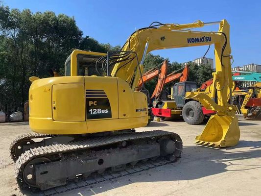 PC128US-8 ব্যবহৃত Komatsu Excavator হাইড্রোলিক থাম্ব মিনি ক্রলার Excavator
