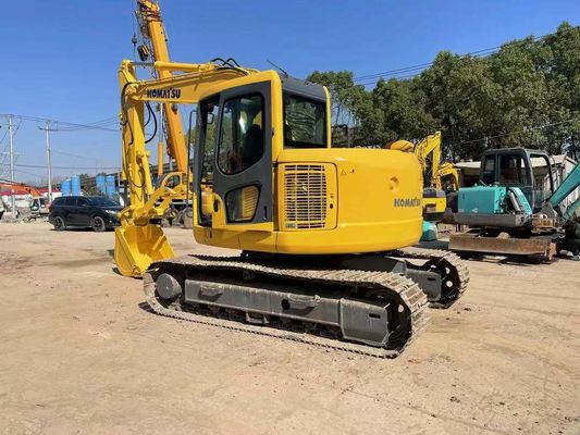 PC128US-8 ব্যবহৃত Komatsu Excavator হাইড্রোলিক থাম্ব মিনি ক্রলার Excavator