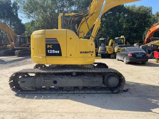 PC128US-8 ব্যবহৃত Komatsu Excavator হাইড্রোলিক থাম্ব মিনি ক্রলার Excavator