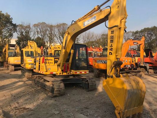 শক্তি সঞ্চয় ব্যবহৃত Komatsu PC130 6 ক্রলার উচ্চ স্থিতিশীলতা মূল রঙ