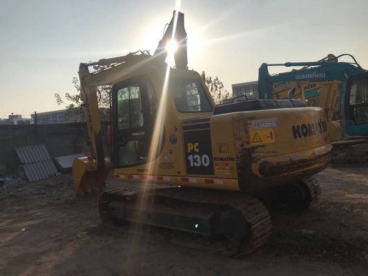 শক্তি সঞ্চয় ব্যবহৃত Komatsu PC130 6 ক্রলার উচ্চ স্থিতিশীলতা মূল রঙ
