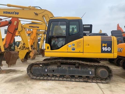 জাপান কমাতসু PC160LC-7 মিনি ক্রলার এক্সক্যাভারেটর শক্তিশালী ইঞ্জিন সহ সেকেন্ড হ্যান্ড