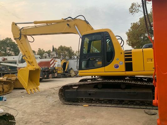 উচ্চ দক্ষতা ব্যবহৃত Komatsu PC200 6 Excavator মূল জাপান শক্তিশালী