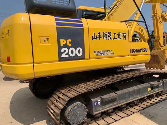 সহজ অপারেশন ব্যবহৃত কোমাটসু এক্সক্যাভেটর PC200-7 মূল জাপান 20 টন এক্সক্যাভেটর
