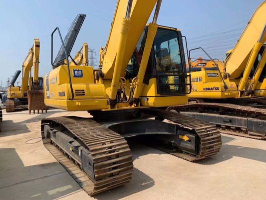 সহজ অপারেশন ব্যবহৃত কোমাটসু এক্সক্যাভেটর PC200-7 মূল জাপান 20 টন এক্সক্যাভেটর