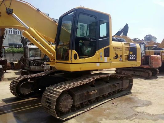 নমনীয় PC220-8 ক্রলার দক্ষিণ-পূর্ব এশিয়ার জন্য সেকেন্ড হ্যান্ড কোমাটসু এক্সক্যাভেটর