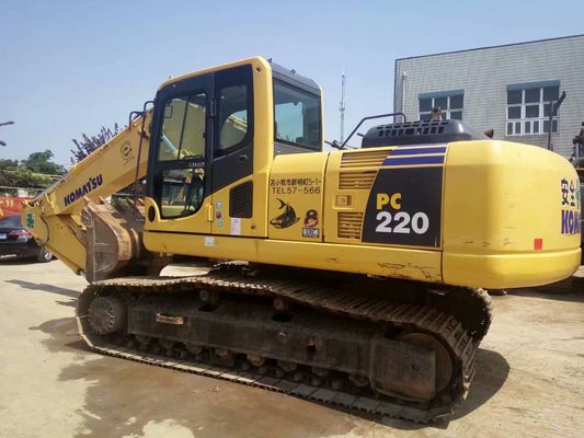 নমনীয় PC220-8 ক্রলার দক্ষিণ-পূর্ব এশিয়ার জন্য সেকেন্ড হ্যান্ড কোমাটসু এক্সক্যাভেটর