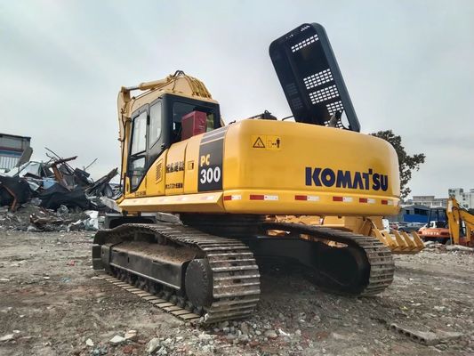 PC300-7 ব্যবহৃত 30 টন Komatsu Excavator ক্লান্তি প্রতিরোধী স্বল্প গোলমাল খনির জন্য