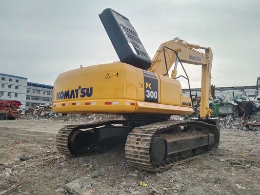 PC300-7 ব্যবহৃত 30 টন Komatsu Excavator ক্লান্তি প্রতিরোধী স্বল্প গোলমাল খনির জন্য