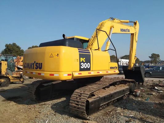 PC300-7 ব্যবহৃত 30 টন Komatsu Excavator ক্লান্তি প্রতিরোধী স্বল্প গোলমাল খনির জন্য