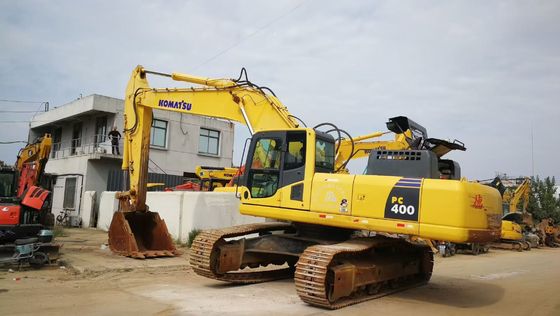 আসল রঙ ব্যবহৃত কমাতু এক্সক্যাভেটর PC400-8 ক্রলার 40 টন এক্সক্যাভেটর