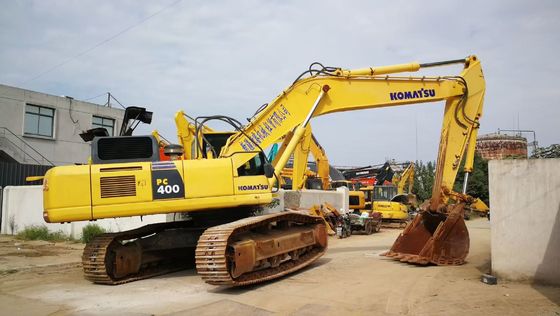 আসল রঙ ব্যবহৃত কমাতু এক্সক্যাভেটর PC400-8 ক্রলার 40 টন এক্সক্যাভেটর