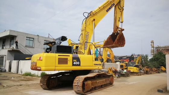 আসল রঙ ব্যবহৃত কমাতু এক্সক্যাভেটর PC400-8 ক্রলার 40 টন এক্সক্যাভেটর