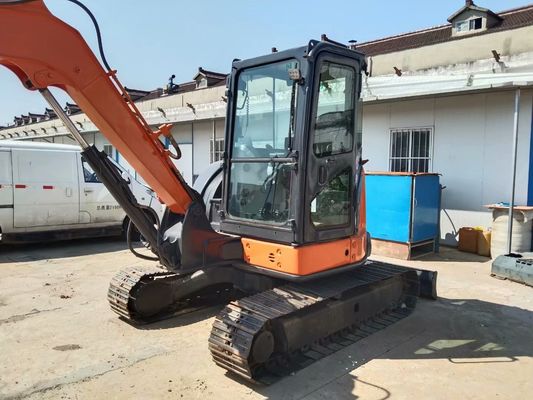 হিটাচি ZX55USR-5A ব্যবহৃত মিনি ক্রলার এক্সক্যাভেটর ভাল অবস্থায় ব্যবহৃত মিনি এক্সক্যাভেটর