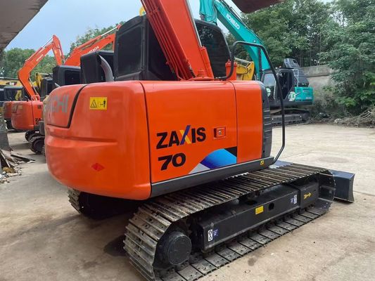 মূল জাপান ব্যবহৃত Excavator ZX70 ব্যবহৃত Hitachi Excavator ব্লেড সঙ্গে ক্রলার