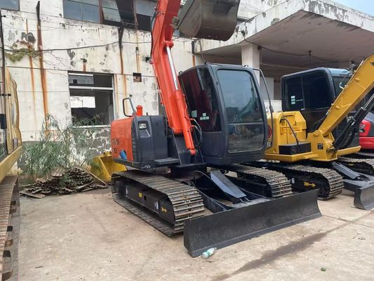 মূল জাপান ব্যবহৃত Excavator ZX70 ব্যবহৃত Hitachi Excavator ব্লেড সঙ্গে ক্রলার