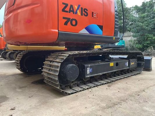 মূল জাপান ব্যবহৃত Excavator ZX70 ব্যবহৃত Hitachi Excavator ব্লেড সঙ্গে ক্রলার