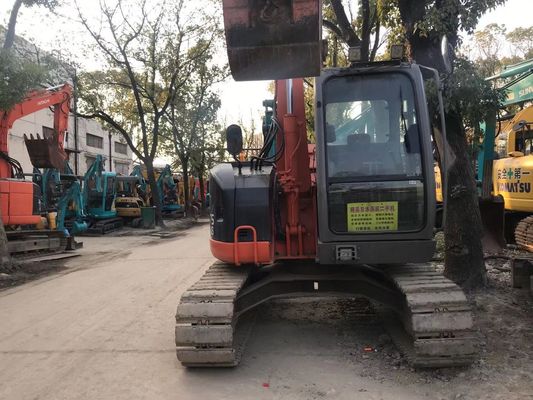 জাপান ব্যবহৃত খননকারী ZX75US-3 শক্তি দক্ষ হিটাচি ক্রলার খননকারী