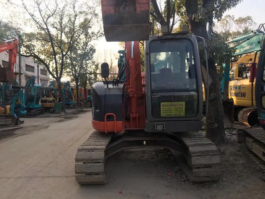 জাপান ব্যবহৃত খননকারী ZX75US-3 শক্তি দক্ষ হিটাচি ক্রলার খননকারী