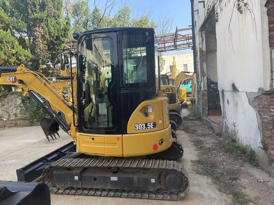 শক্তি দক্ষতা ব্যবহৃত CAT Excavator Crawler Caterpillar 303.5 E CR মরিচা প্রতিরোধী