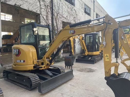 শক্তি দক্ষতা ব্যবহৃত CAT Excavator Crawler Caterpillar 303.5 E CR মরিচা প্রতিরোধী