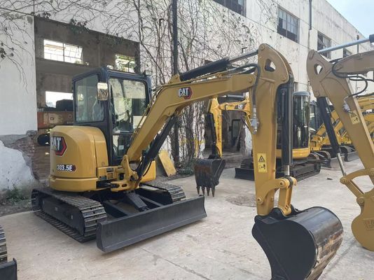 শক্তি দক্ষতা ব্যবহৃত CAT Excavator Crawler Caterpillar 303.5 E CR মরিচা প্রতিরোধী