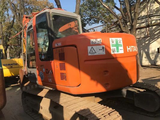 ZX135US সেকেন্ড হ্যান্ড এক্সক্যাভেটর ভাল অবস্থায় হিটাচি ক্রলার এক্সক্যাভেটর মূল রঙ
