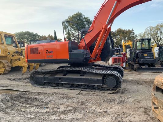 ব্যবহৃত হিটাচি ZX240HG ক্রলার মাউন্ট হাইড্রোলিক খননকারী রঙ পুনরায় রঙ